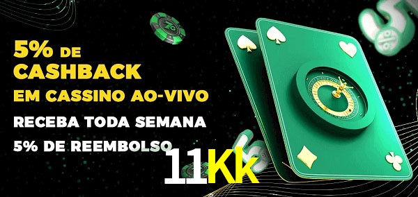 Promoções do cassino ao Vivo 11Kk